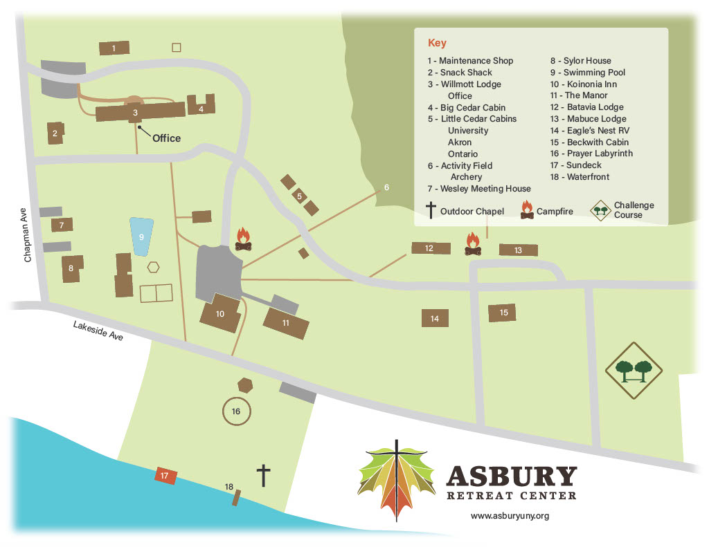 Site Map - Asbury